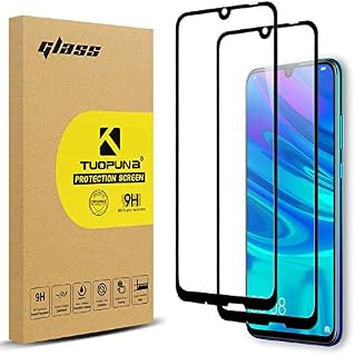 Tuopuna [2 Pack] Compatible Huawei P smart 2019 / honor 10 lite / honor 20 lite Screen Protector, 2.5D [Full Coverage] 9H Hardness Tempered Glass Film