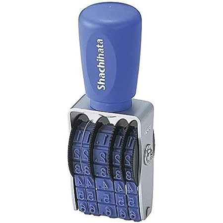 Amazon シャチハタ スタンプ 回転ゴム印 欧文日付 6号 捺印サイズ 約16 3ミリ ゴシック体 文房具 オフィス用品 文房具 オフィス用品