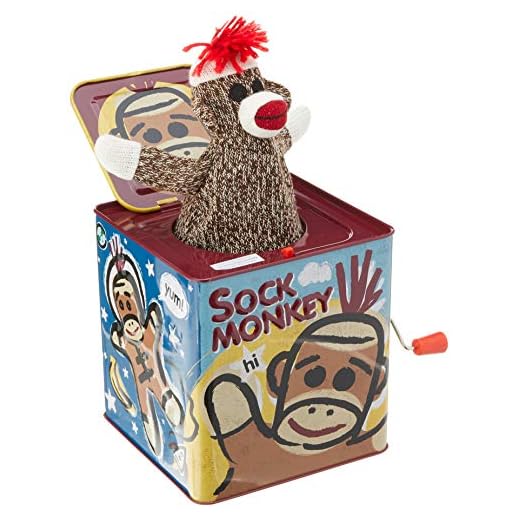 Sock Monkey Jack in the Box