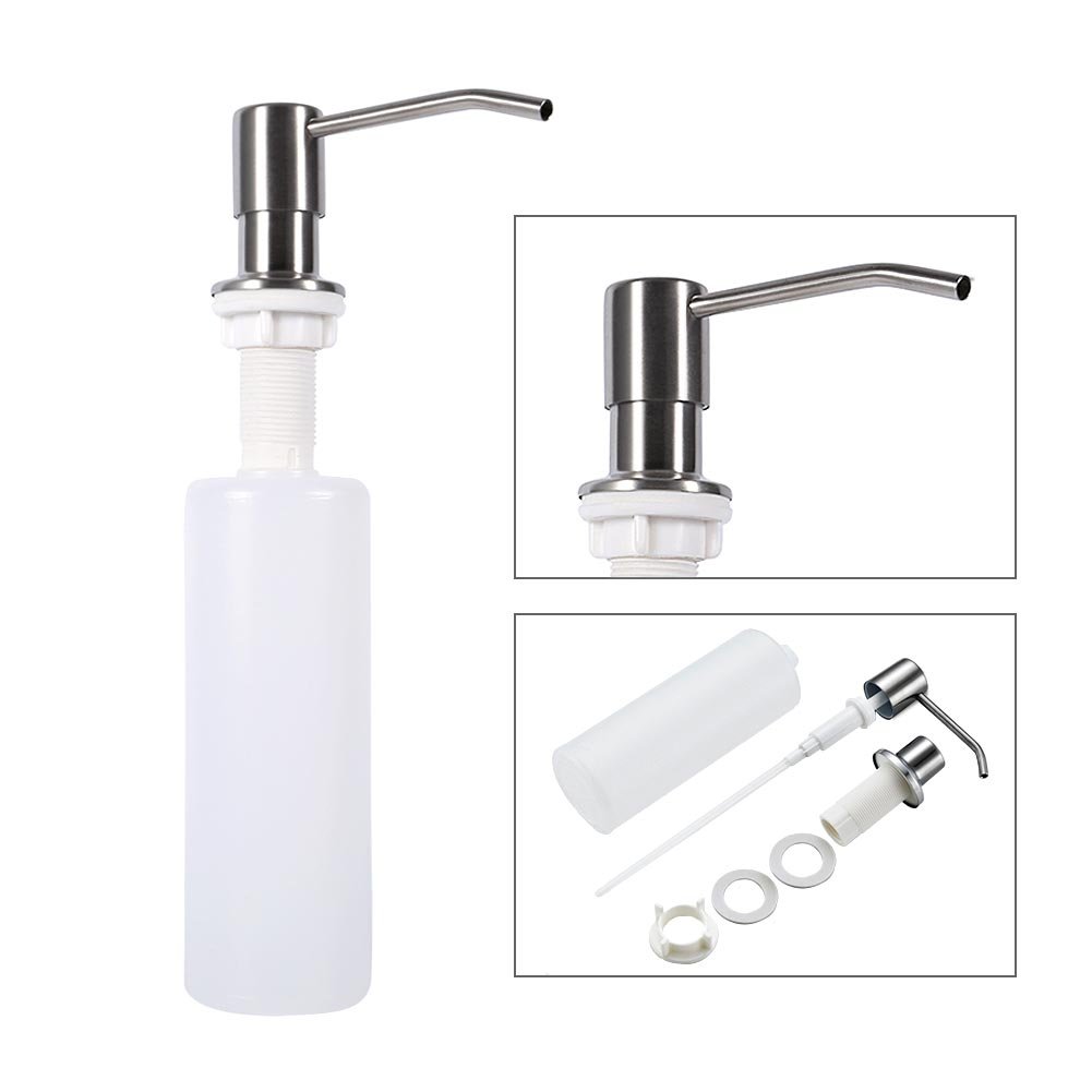 Dozownik mydła z pompką do balsamu 300 ml do kuchni i łazienki