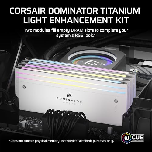 CORSAIR DOMINATOR TITANIUM DDR5 RGB Light Enhancement Kit – 2x