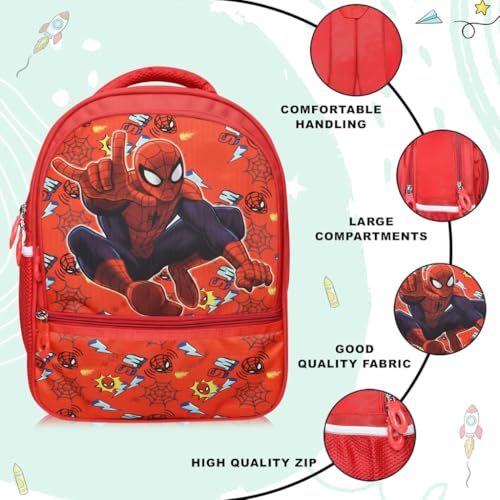 Image of Stylbase Cartoon Printed School Bag for Boys and Girls | Waterproof Backpack Bag for Travelling Sports | Kids Bag Ideal for UKG Nursery 1st Class | School Bags for 5 7 Years 15 Inches