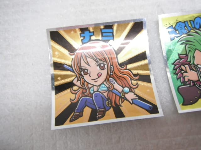 Amazon.co.jp: ワンピースマン コレクターシール 新世界編 ナミ ニコ