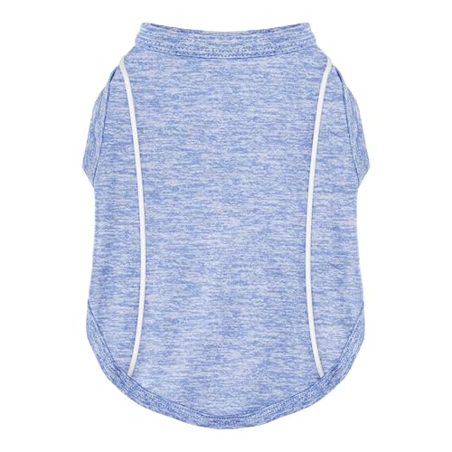 Stay Safe at Night: Stylish Reflective Strip Dog Shirt & Tank Top - Soft