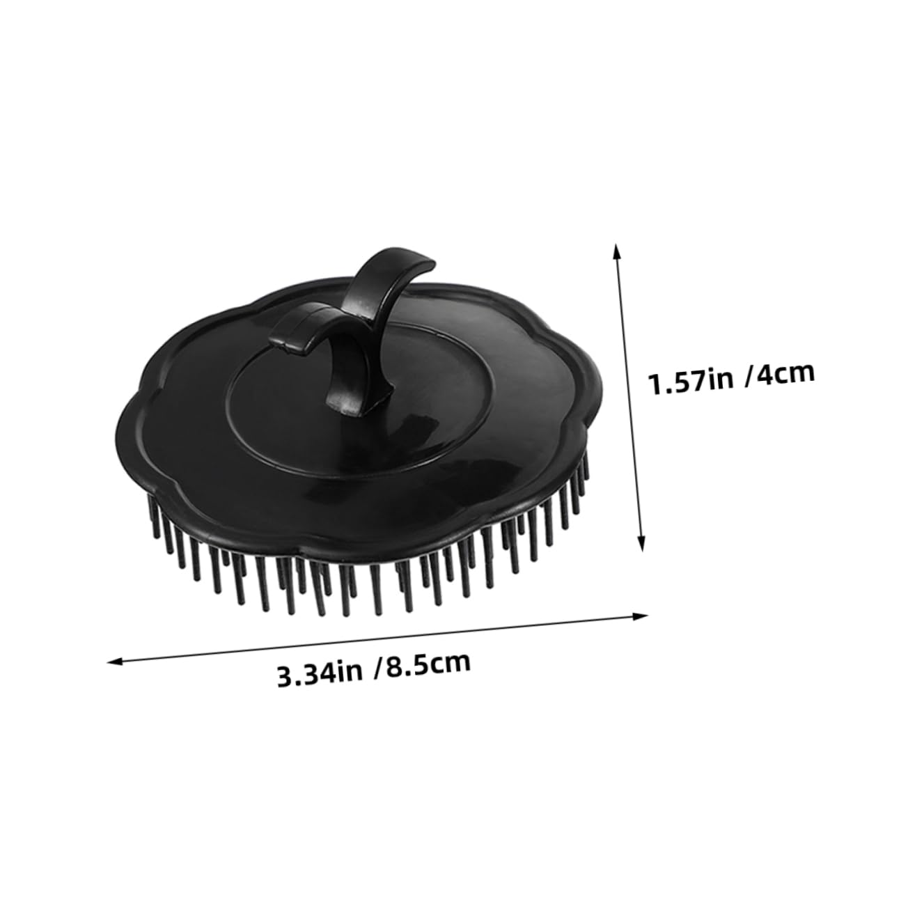 Ipetboom 2pcs Hair Scalp Massager Shampoo Brush Ergonomic Portable Back Scrubber for Gentle Cleansing and Massage for Daily Use and Relaxation for All Hair