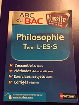 Paperback ABC DU BAC REUSSITE PHILOSOPHIE TERM L-ES-S N10 [French] Book