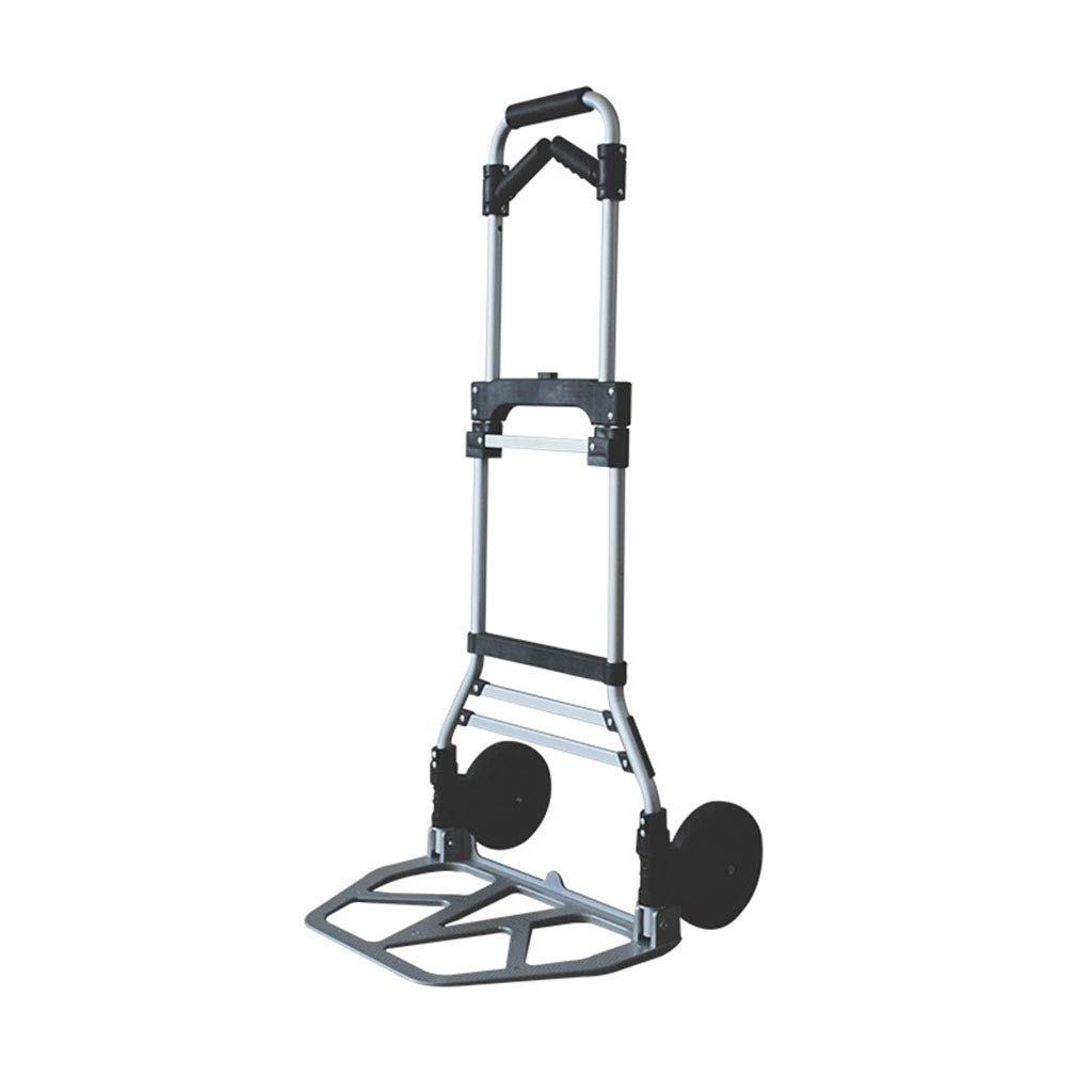 ALUS- Folding Trolley, Luggage Cart, Portable Trolley, Shopping Cart, Load Bearing 120kg