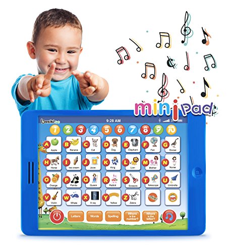 Learning Pad Fun Kids Tablet with 6 Toddler Learning Games by Boxiki Kids. Early Child Development Toy for Number Learning, Learning ABCs, Spelling, â€œWhere is?â€ Game, Melodies. Fun to learn your ABCs!