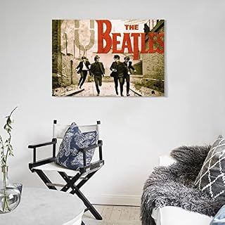 Poster décoratif rétro Beatles sur toile, affiches murales et image d’art – Décoration moderne pour chambre à coucher… - Les Beatles, Paul McCartney, John Lennon, RIngo Starr, George Harrison Poster décoratif rétro Beatles sur toile, affiches murales et image d'art - Décoration moderne pour chambre à coucher… – Image 5