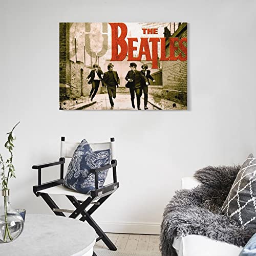 Poster décoratif rétro Beatles sur toile, affiches murales et image d’art – Décoration moderne pour chambre à coucher… - Les Beatles, Paul McCartney, John Lennon, RIngo Starr, George Harrison Poster décoratif rétro Beatles sur toile, affiches murales et image d'art - Décoration moderne pour chambre à coucher… – Image 6
