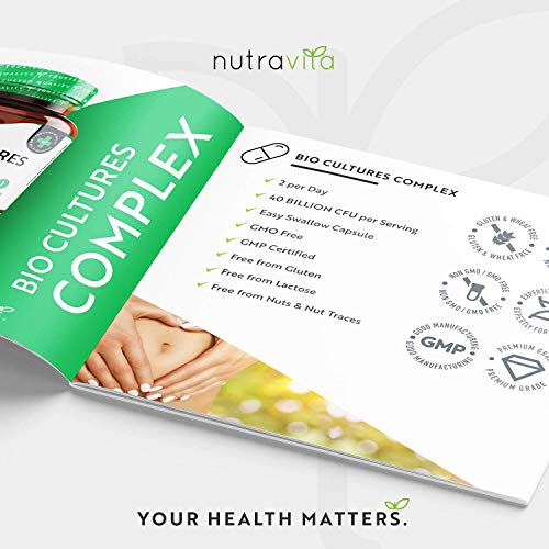 Super-Strength-40-Billion-CFU-Bio-Cultures-Complex-with-15-Live-Strains--Advanced-Multi-Strain-Formula--Vegan-Capsules--Digestive-Enzyme-Supplement-for-Men-Women--Made-by-Nutravita