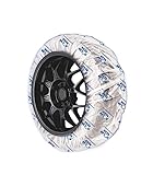 Polar Bear Wheel Masking Cover for Wheel Painting & Overspray Protection, Universal Fit 13–20 in Rims, Clear Plastic Sheet w/Elastic Band, Includes 8 Securing Cards, 1-Pack (Covers 1 Wheel)