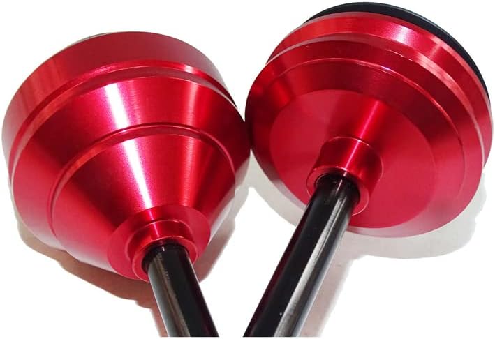 Front & Rear Wheel Fork Axle Slider Cap Crash Protector for Yamaha MT-09 FZ-09 FJ-09 MT09 Tracer 900 GT XSR 900 2014 2015 2016 2017 2018 2019 2020 (Red)