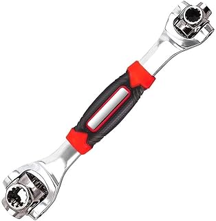 Universal Wrench 52 in 1 Socket Wrench Tool with Multifunction 360 Degree Rotating Head, Spanner Tool for Home and Car Repair
