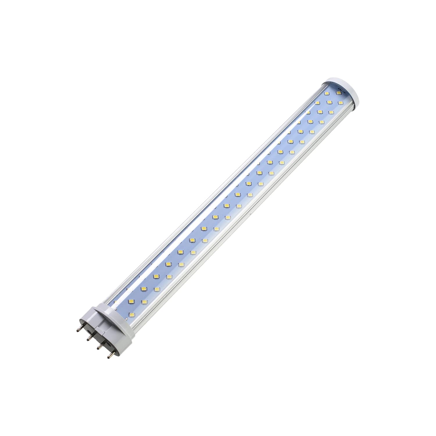 Othmro Transparent Cover Ac85-265V 12W 6000K Led Light Horizontal Connection Light Tube 2G11 1Pcs