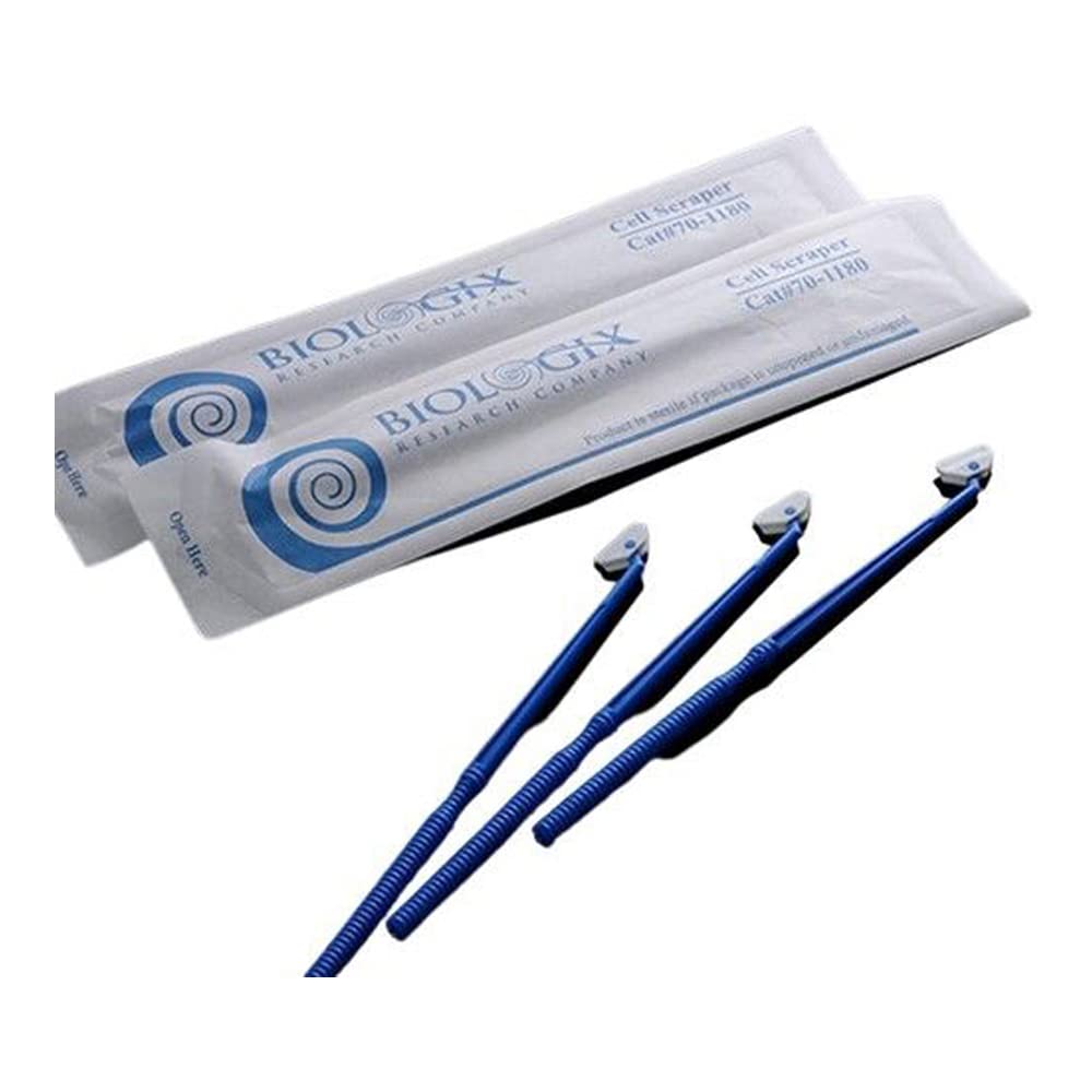 Biologix 70-1180 Polyethylene Sterile Cell Scraper with 18cm Handle, Individually Wrapped (Case of 100)-image-48