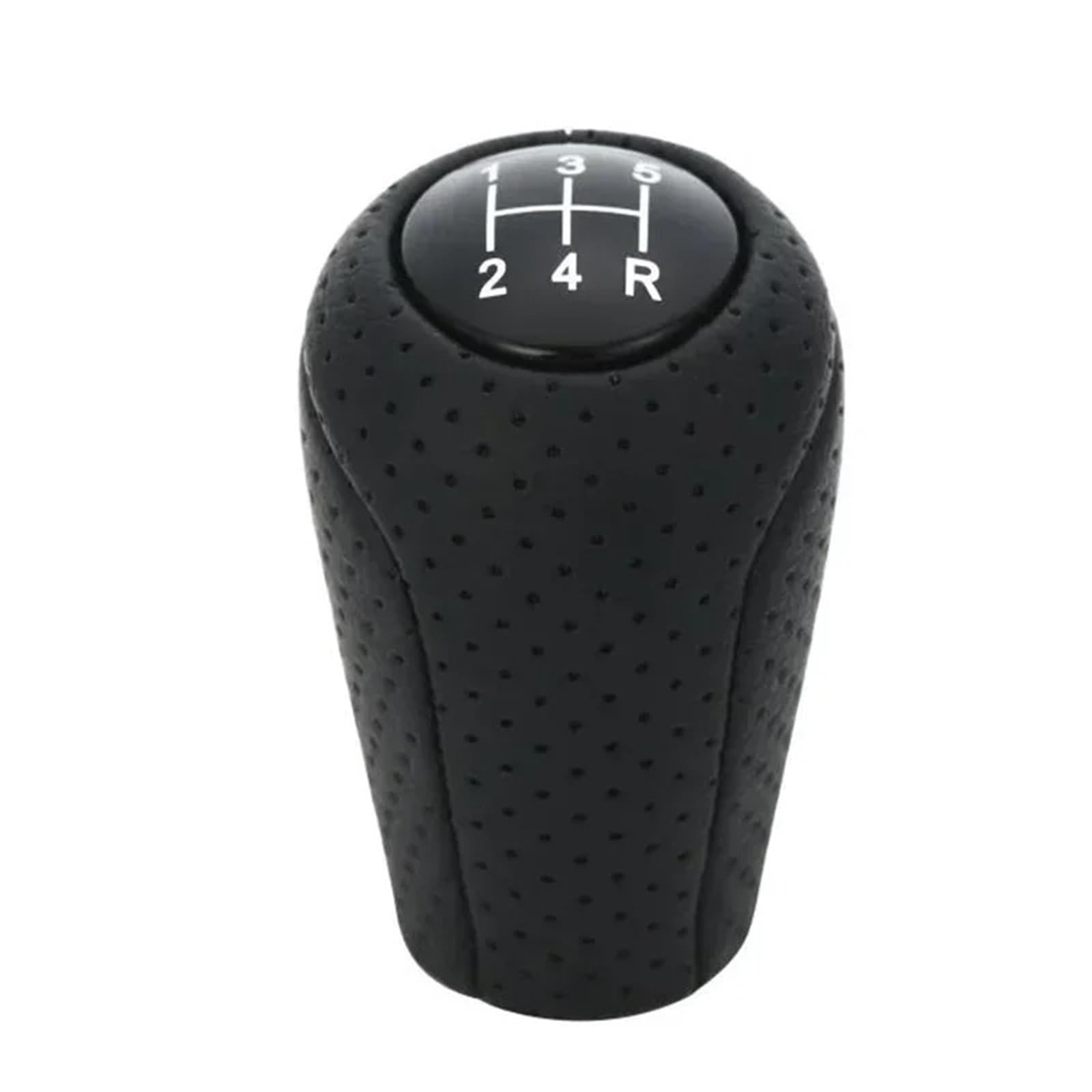 tusgt Knob Manual for Mazda 3 BK 5 BL CR CW 6 II GH CX-7 ER NC III 23 MT 5/6-Speed Gear Shift Knob LeatherLeather Shifter Lever Arm Headball(5 Speed B)