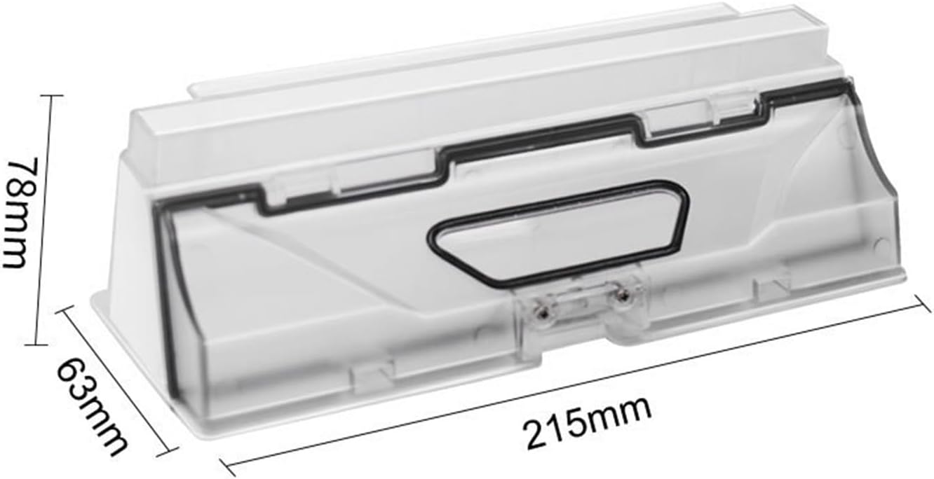 Spare Dust Box, Compatible for Roborock S5 MAX S6 MaxV S6 Pure, Robot Vacuum Cleaner Replacement Part