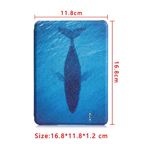 Case para Novo Kindle 10a. geração com iluminação embutida Função Liga/Desliga (Biblioteca)
