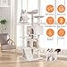 Cat Tree Cat Tower Cat Condo 72 inches Tall Multi-Level Playpen House Kitty Activity Tree Center with Funny Toys