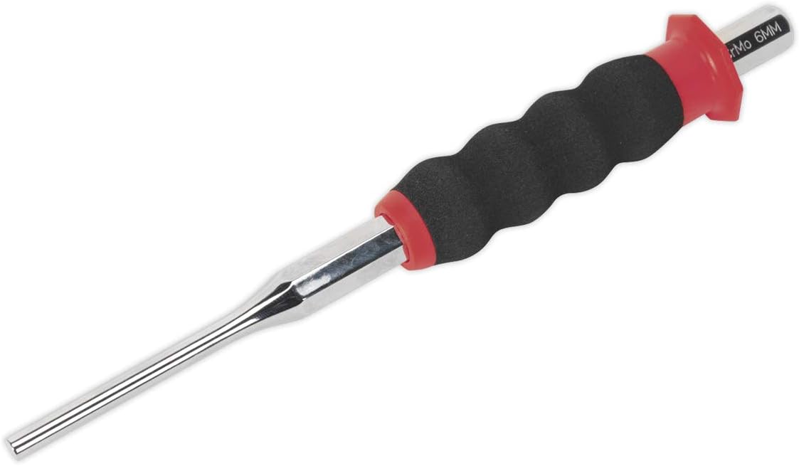 Sealey AK91318 Parallel Pin Punch, 8mm Ø, Silver