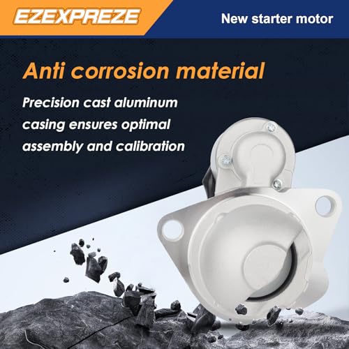 Image of Ezexpreze 6493 Starter for 2002-2005 Chevrolet Cavalier 2.2L 2004 2005 2006 2007 Malibu 2.2L 2.4L for Cobalt 2003-2007 Saturn Ion Vue Compatible with Pontiac Sunfire Grand Am 336-1933A SDR0277