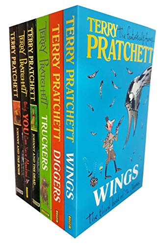 Terry pratchett bromeliad trilogy and johnny maxwell series collection 6 books set