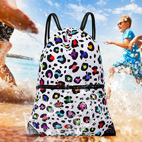 Image of HOLYLUCK Drawstring Backpack Bag Sport Gym Sackpack