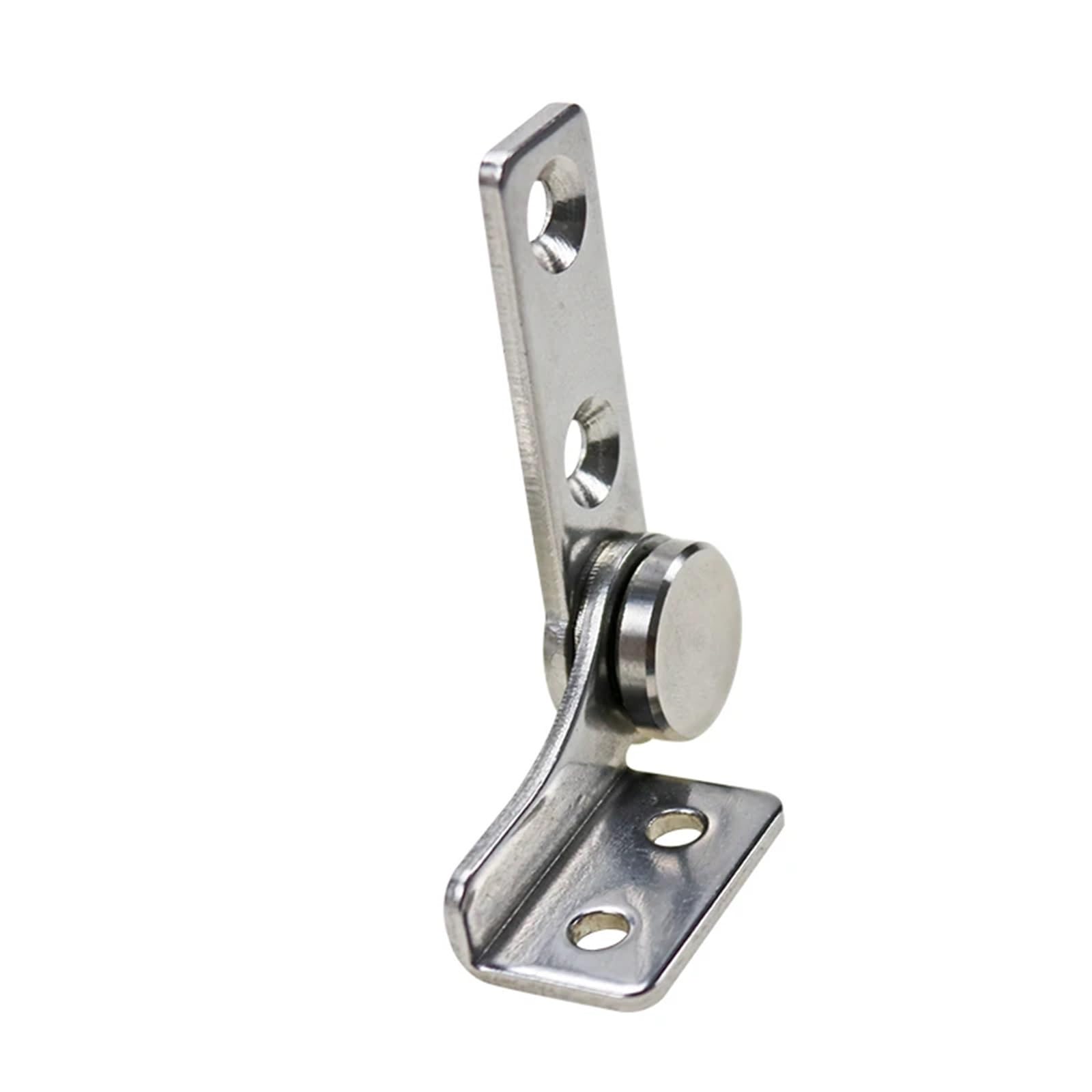 FQJYXWEWL 304 Stainless Steel Damping Hinge with Non Adjustable Torque Stop Mechanism and Positioning Support 1Pcs(TB-Left,0.7N.m)