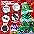 Alupssuc 10FT Inflatable Christmas Tree Decorations Outdoor with Built-in LEDs Lights, Blow Up Santa Claus Tree with 4 Gift Boxes Outside/Indoor Xmas for Yard, Garden, Lawn, Party, Holiday Decor