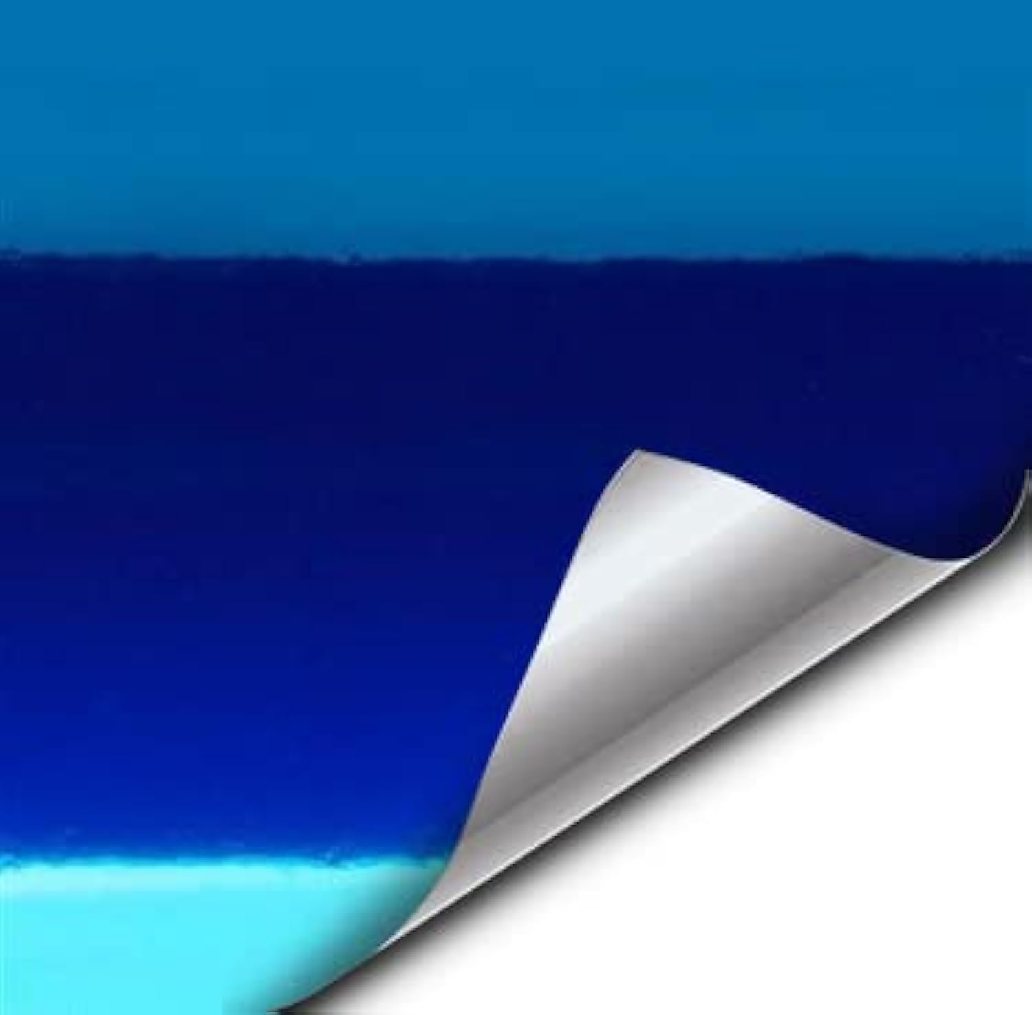 VViViD SuperCast Blue Conform Chrome Metallic Finish Stretch Vinyl Wrap Film Sheet Roll (1ft x 5ft)