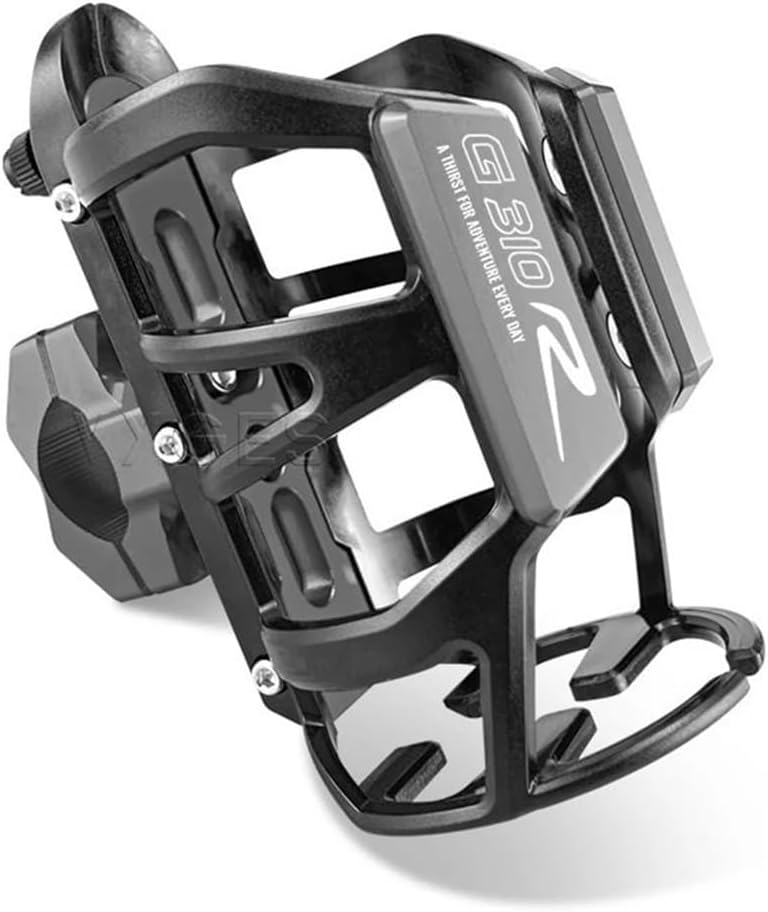 Stand Mount Motorcycle Accessories Drink Mount For BM@&W G310GS G 310 GS G310R R G650X G650GS Sertao Motorcycle Beverage Water Bottle Cage Drinks Holder Cup(Titanium-G310R)