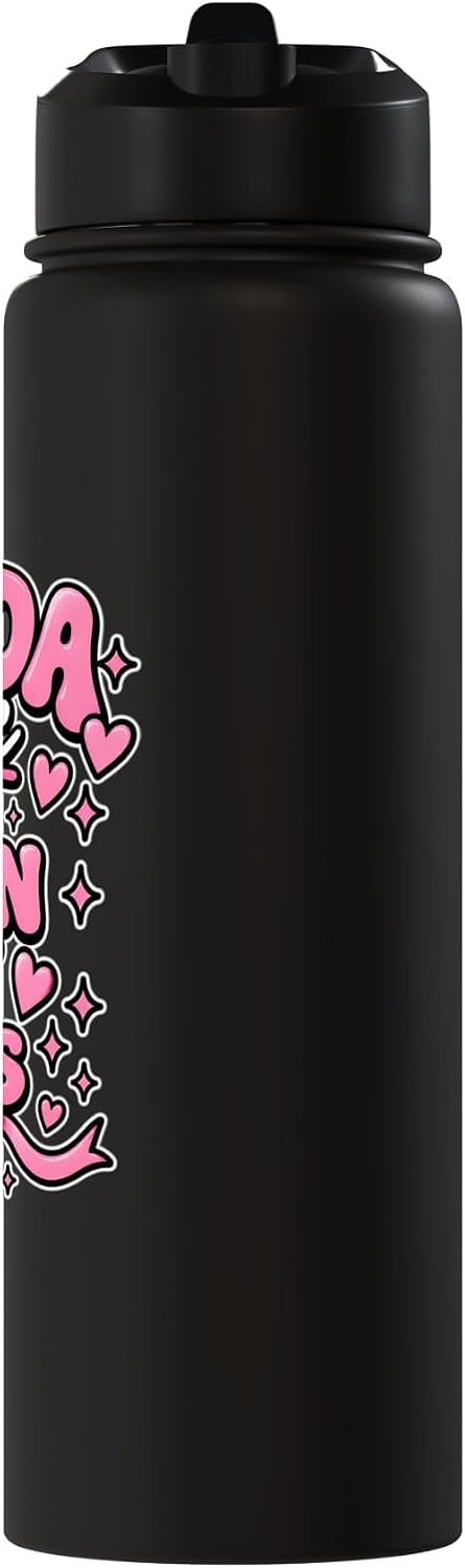Kinda Chic To Be In My 40's Viral Meme Women Stainless Steel Insulated Water Bottle image 2