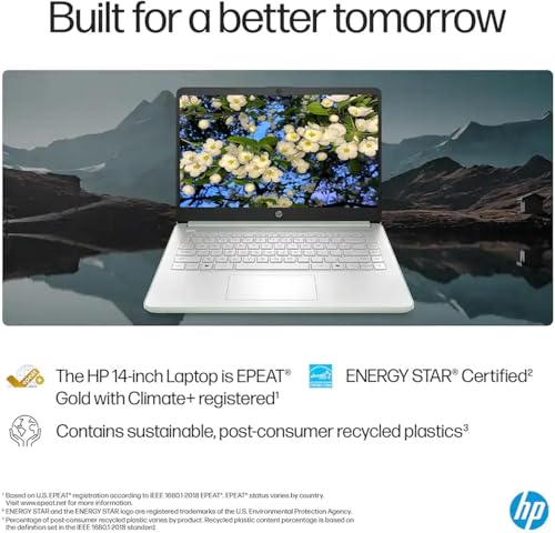 HP Laptop 14 inch HD Intel Celeron N150 8GB RAM 192GB SSD miniatura 4