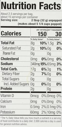Image of Skinny Pop Butter Microwave Popcorn, 16.8 OZ