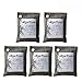 AlfaView Sac Purificateur d'air 200g Naturel et sans Odeur au Charbon de Bambou Elimine Les Odeurs des Voitures Désodorisant au Charbon de Bambou Actif Absorbeur d'Odeurs et d'Humidité(5 x Pack)