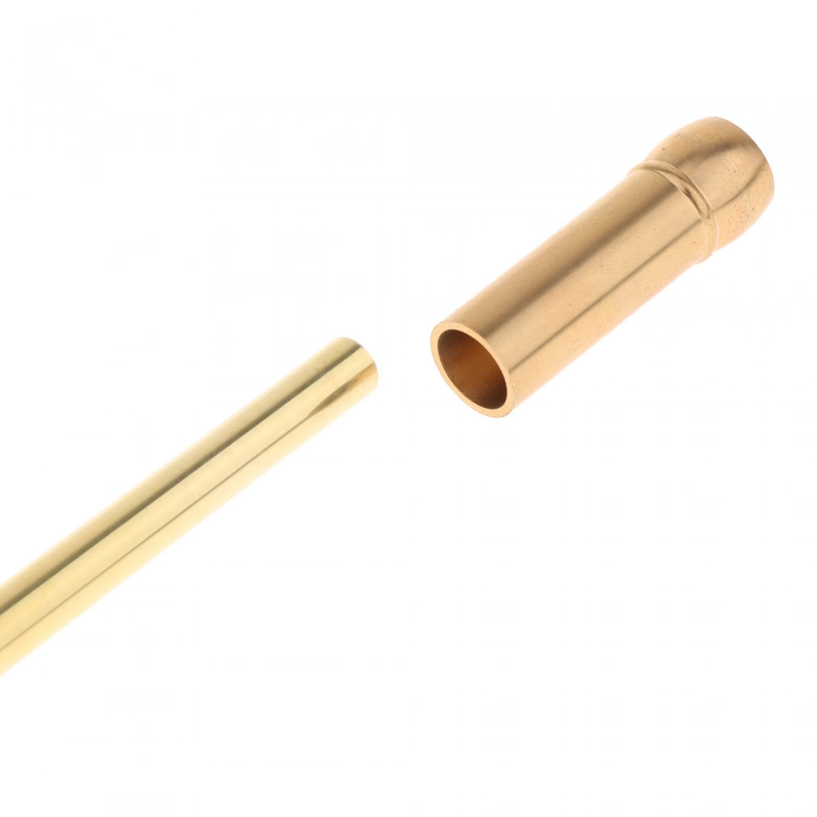Generic Trompette Réparation Pièces Ensemble Accessoires Embouchure Pince Tube Cuivre pour Entretien Réparation Instrument Adapté Aux Orchestres Pratique Indi, 220x12mm 45x13mm