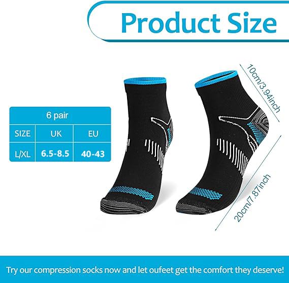 Radsocken 6 works Compression Socks for Men & Women - Image 2