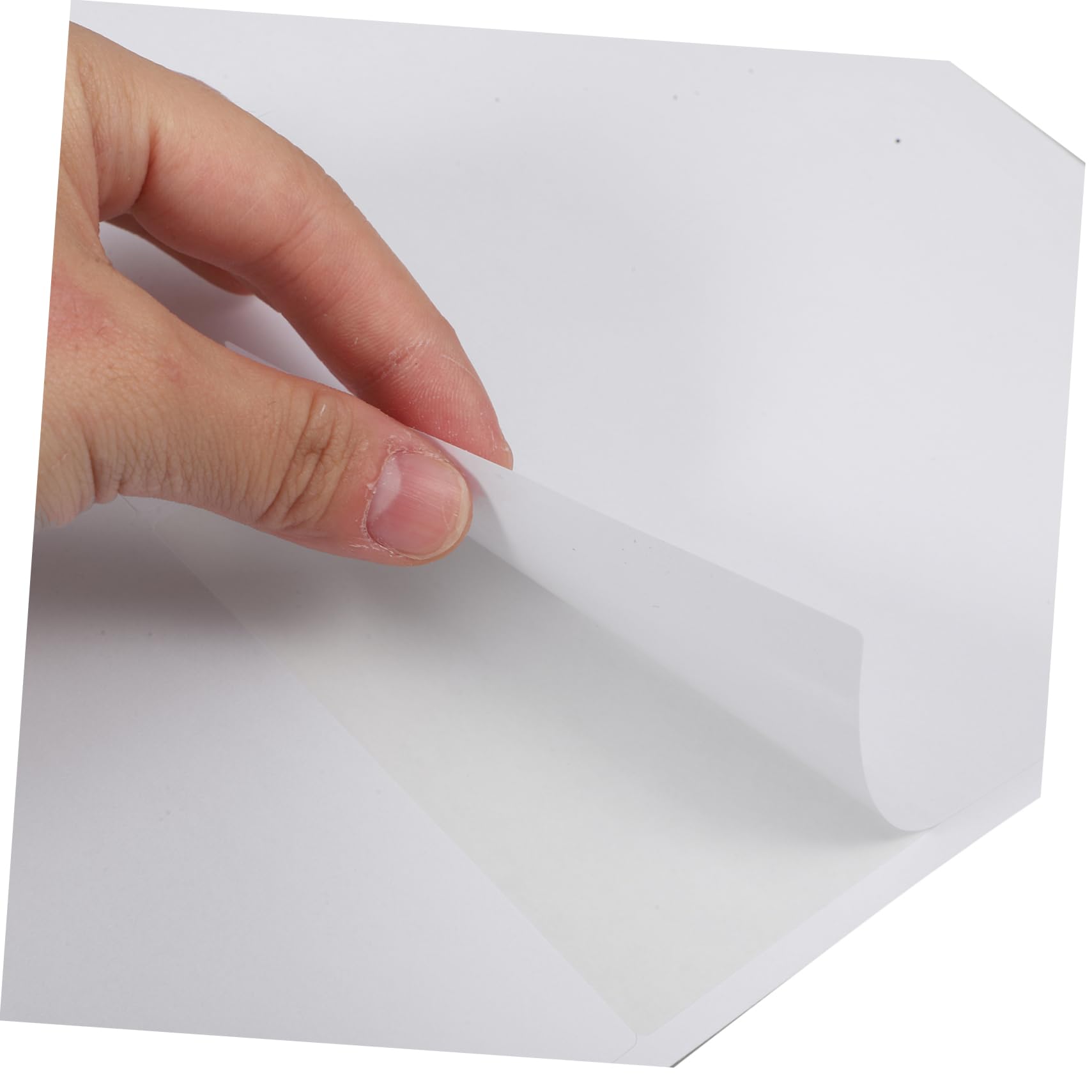 Papier D'étiquettes Imprimables A4 Blanc 100 Feuilles Autocollantes | Application et Retrait Faciles, Compatible Impression Variée, Formats DIY