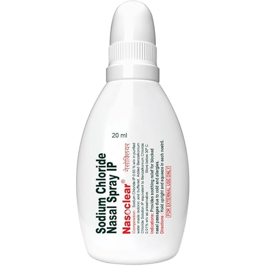Nasoclear Clear 20ml Spray 20 ml