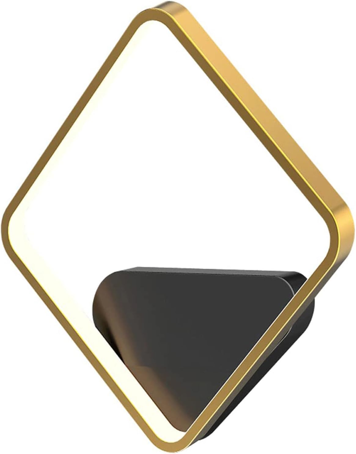 Bathroom Wall Sconces,Modern LED Wall Lamp, Square Metal Linear Decorative Lighting Wall Light, for Bathroom, Bedroom, Hallway, Kitchen,Living Room
