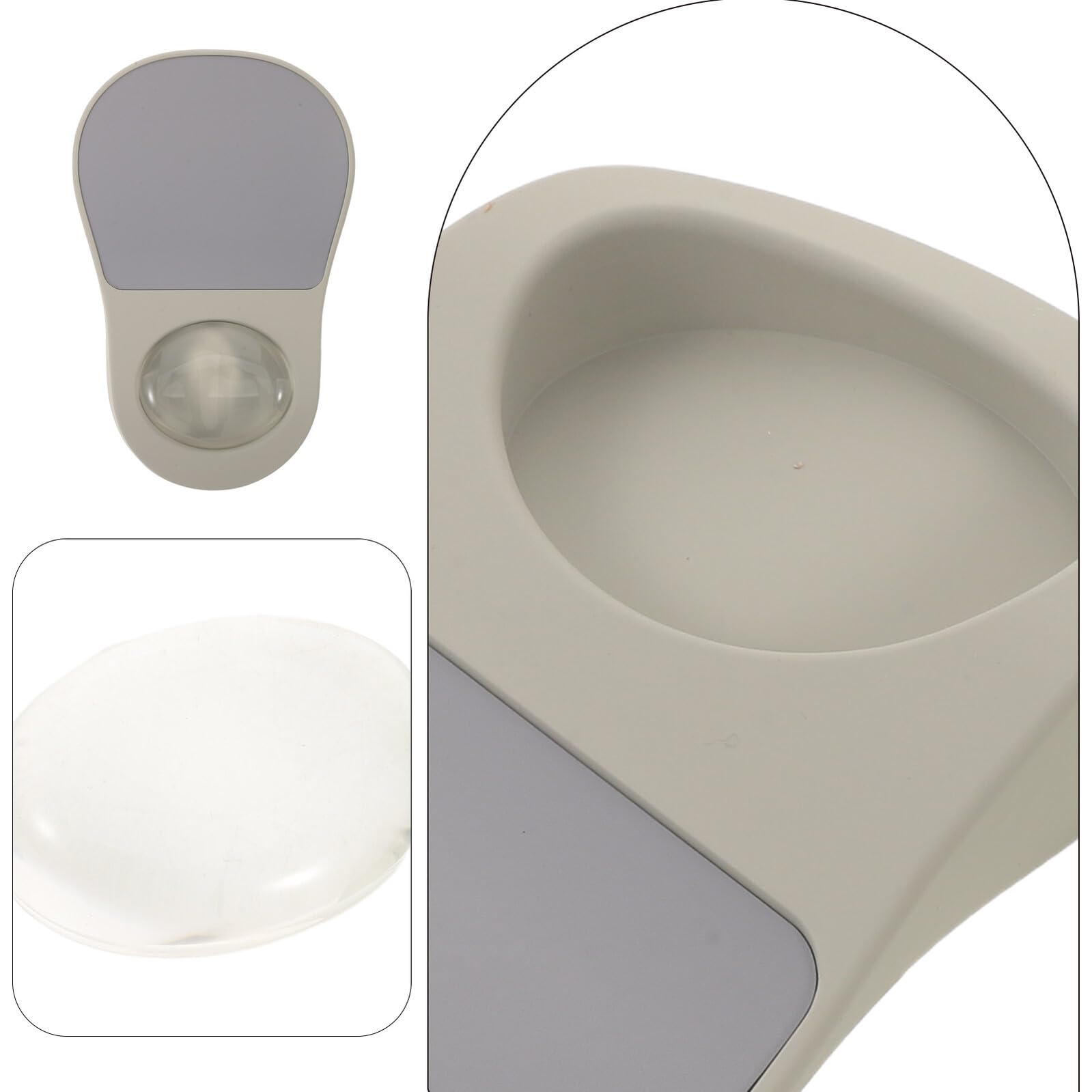 Tappetino Mouse Antiscivolo Poggiapolsi Ergonomico in Gel per Ufficio e Gaming con Supporto Polso