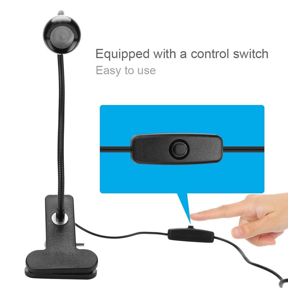 Lampa Utwardzająca Klej USB 3W UV LED z Klipsem do Naprawy Telefonu, Fioletowe światło UV LED z Przełącznikiem Sterującym, światło Wykrywające środek Fluorescencyjny