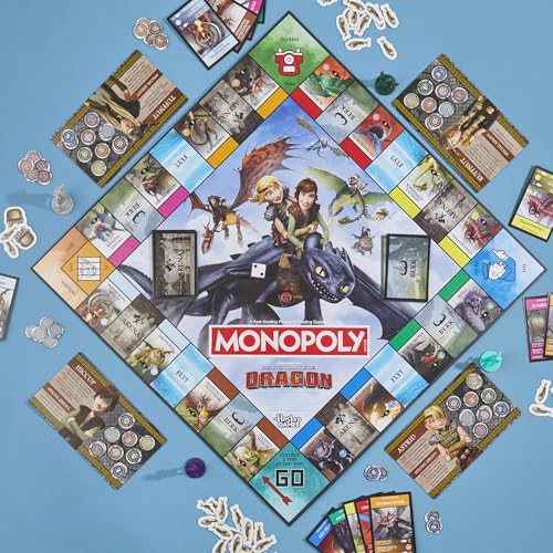 Monopoly DreamWorks How to Train Your Dragon Edition miniatura 3