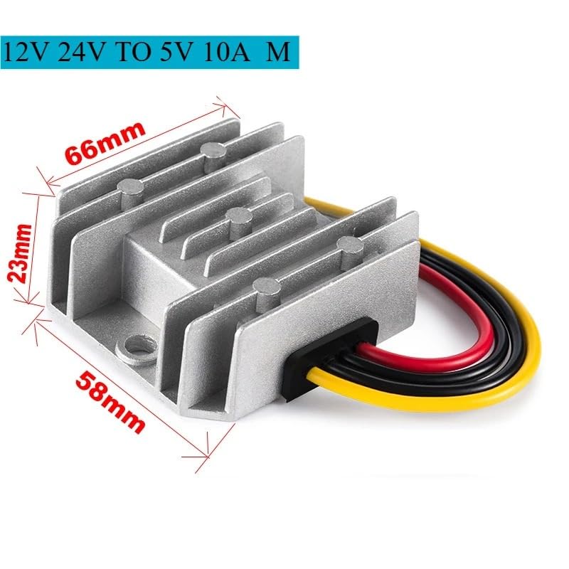 Convertisseur DC 12V 24V vers 5V 3A régulateur step down voiture - 6