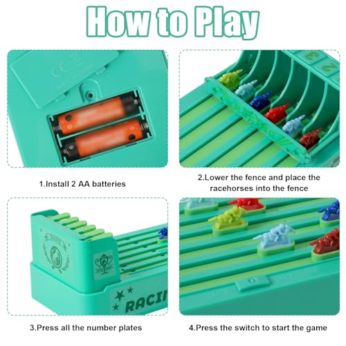 Juego de Mesa Derby Horse Racing Game miniatura 3