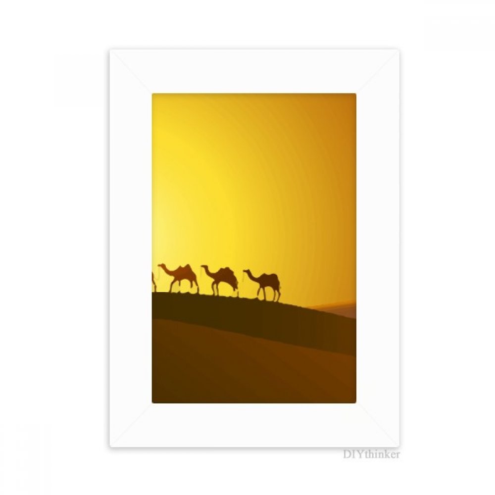 Cadre photo motif désert cadeau original pour amateur de voyage 4x6