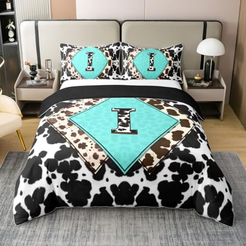 Housse de couette 140x200 coton anti-transpiration motif vache enfant - 2