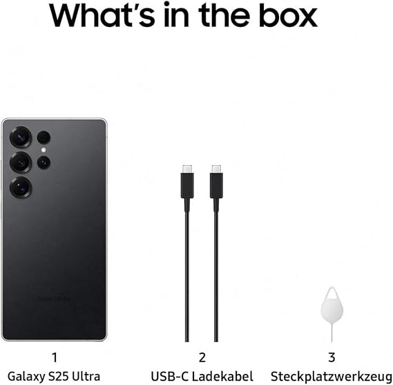 Samsung Galaxy S25 Ultra 1TB TITANIUM BLACK