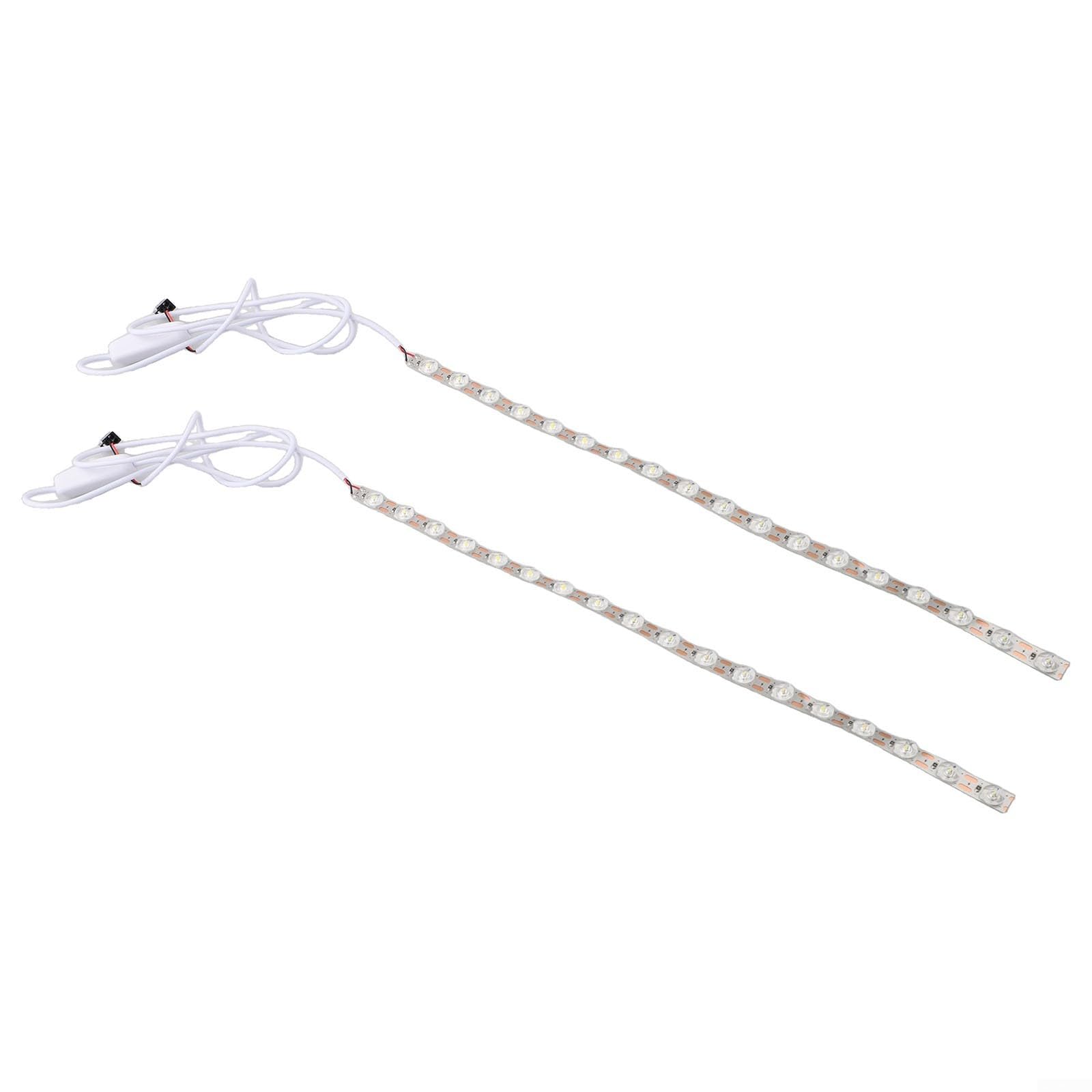 ReachMall Custom Fit LED Light Strip Set for Bambu Lab A1 Printer Two Pieces with Exceptional Heat Resistance and Brightness Adjustability